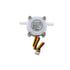 1/4" Water Flow Sensor Food-Grade Switch Hall Effect Flowmeter Fluid Meter Counter Connect Hosepipe 0.5-3L/min (Pack of 2)