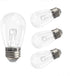 S14 4Pcs 12V Luces para Patio,Guide Pillar LED String Lights Outdoor Waterproof