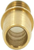 Legines 2pcs Barb Union - 3/8" Barbed x 3/8" Barbed Splicer Brass Hose Fitting Mender Joiner