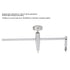 Adjustable Dry Wall Circle Cutter with Sturdy Metal Construction and Sharp Blade for Clean Circles