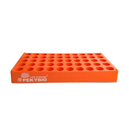 Vial Racks for 4ml Vials, 50 Holes Sample Bottles Rack, F16mm, Pack of 1Pcs
