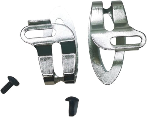 Replacement Belt Clip Hooks, Stainless Steel Cordless Impact Driver Belt Clip Tool with Screws, 2 Pack