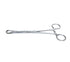VR Instrument Supply 7" Sponge Holding Forceps Straight Serrated Surgical Instruments Veterinary Body Piercing Tools