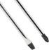 Magnetic Screwdriver Set 2 PCS, 5 Inch Steel Shaft with Phillips and Flat Head Tips for Repairing