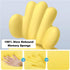 Tophacker Set Seat Cushion & Lumbar Support Pillow for Office Chair, Ergonomic Back Pillow for Sciatica Pain Relief