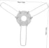 5pcs Spring Clip Adapter for Lamp Shades Firm Hold Recessed Light Fixators Compatible Ceiling Lights and Wall Sconces