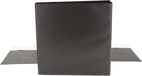 Universal Slant D-Ring View Binder, Black, 2" Capacity, 3 Rings, 11 x 8.5 Size