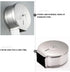 1pc Zerodeko Round Stainless Steel Tissue Storage Rack for Bathroom Easy Install Paper Holder Large Capacity