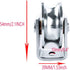 Chiloskit Sliding Gate 304 Stainless Steel Roller Wheel Bearings, 2 inch U Groove Pulley Wheels for Swing/Sliding Gate