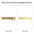 Brass Vernier Pocket Caliper Gauge, Handy Sliding Ruler Measuring Tool Double Scales mm/inch Mini Bead Wire Jewelry