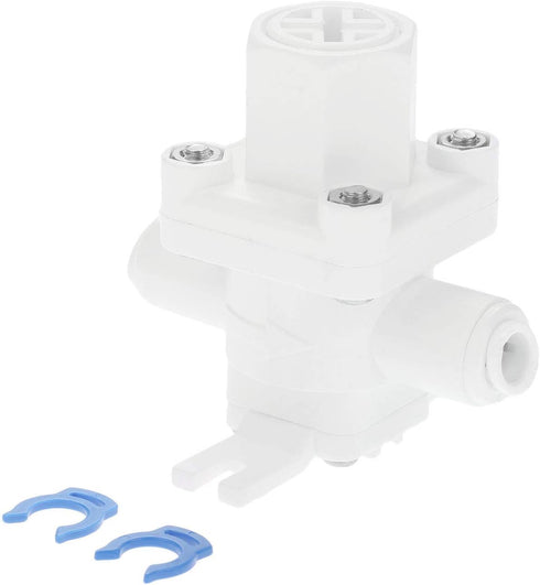 RO Water Pressure Relief Valve, 1/4" OD Hose Quick Connection Water Pressure Reducing Regulator for RO System