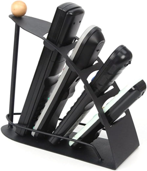 Iron Remote Control Organizer Rack - Multi-Purpose Storage Solution