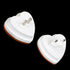 Rosojodg Lights(0.5W) Blue Plug-in Auto Sensor Control LED Night Light Lamp Bedroom Hallway Heart Shaped Night