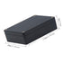 Black ABS Junction Box Waterproof Electrical Enclosure Case (4.53"x3.54"x2.17", 2pcs) Dustproof Project Box
