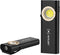 Slim Magnetic Work Light, 1000 Lumens LED Rechargeable Work Light with Two Magnetic Bases for Car Repairing