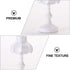 3 UKCOCO Lotus Table Lamp with USB Charging Port - Small Desk Lamp for Reading with Color Modes - Warm Light Nightstand