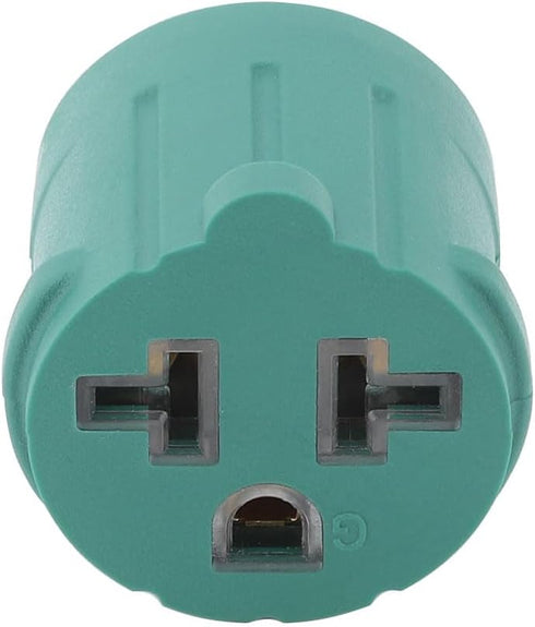 Nema 15 Amp to 20 Amp Plug Adapter, NEMA 5-15P to 5-15/20R + 6-15/20R, 15 Amp to 20 Amp AC Adapter