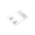 10pcs 12Gauge Stainless Steel Dispensing Needles, 1/4" Blunt Tips Luer Lock for Thick Liquids, Lab Use