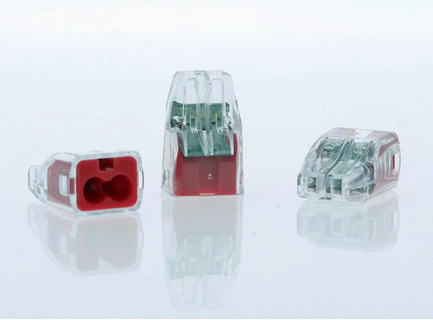 IDEAL Electrical 30-1031 in-Sure Push-in Wire Connector (75 Pack) - 2-Port x25, 3-Port x25, 4-Port x25