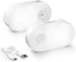 Lyridz Rechargeable Motion Sensor Night Light, Cool White LED Stick-on Closet Light
