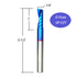 2PCS 1/4inch Shank O-Flute Upcut Solid Carbide CNC End Mill - 1/4 inch Cutting Diameter Router Bit