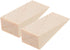 Wooden Door Wedge Stopper, 2PCS Triangle Wood Block, Non-Slip Door Stop for Indoor and Outdoor Use