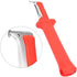 Jadeshay Electrical Cable Stripper Tool, Insulated Wire Dismantling Knife with Ergonomic Handle and Safety Cap