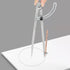 Pencil Compass 12 Inch - Precision Woodworking Compass with Wing Divider and Pencil Holder for Geometry Drafting
