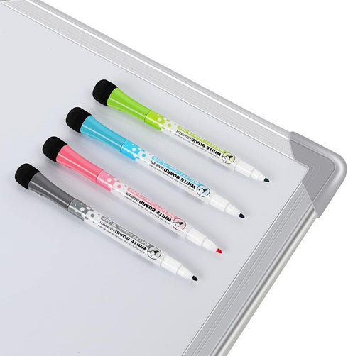 Message White Board, 20" x 14" Small Dry Erase Magnetic Calendar for Wall, Portable for Kids Drawing Teaching