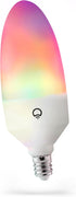 E12 Bulb, Dimmable, LIFX Candle Color Wi-Fi Smart LED Light PolychromeColor, Multi-Zone No Hub Req, App & Voice