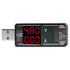 USB Tester, Multimeter Voltmeter Ammeter Current Meter, USB Charger Voltage Meter for QC2.0/QC3.0 Fast Test (Black)