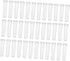 balacoo 100pcs Floral Water Tubes White Flower Nutrition Containers for Fresh Flower