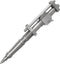 Dr. Metalleung Tactical Ballpoint Pen, Click Stainless Steel Retractable EDC Heavy Pen for Smooth Writing