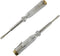 E-outstanding Electronics Screwdriver 2PCS, 100-500V Flathead Electric Pen Circuit Tester Pen