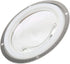 100mm/3.94in 60 20-200W -30~200 Walfront High Power LED Condenser Lens Beam Angle Optical Glass Aspheric Design