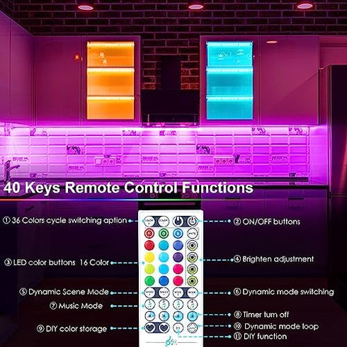 6 12 Inch Counter Dimmable Counter, maylit Smart Under Cabinet Lights Plug in, Pcs Ultra Thin Under Cabinet Lighting