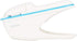 Stapleless Stapler, No Staples Desktop Stapler for Office School, Binds up to 9 Sheets (White)