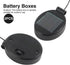 2 Pack Solar Light Replacement Top Part, Panel for Outdoor Hanging Lanterns, Black