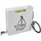 Azeeda 'Sail Boat Toy' Keyring Tape Measure/Spirit Level Tool (KM00044595)