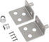 Generic 2 Pieces Shelf Corner Bracket L Bracket Angle Bracket Stainless Steel Shelf Support for Furniture Shelf