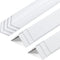 Sasylvia 10 Pcs Wall Corner Protector Guards, Vinyl 3/4 x 36 Inch