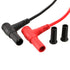 uxcell Multimeter Test Leads, Digital Probe Tester Lead Wire with Alligator Clips, 1000V 20A, 4-in-1 Set