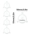 ZIANTENNY 12 E27 3/7" Pcs White Plastic Lamp Shade Adapter Rings to Reducer Rings, Replacement Washer Adapters Ideal