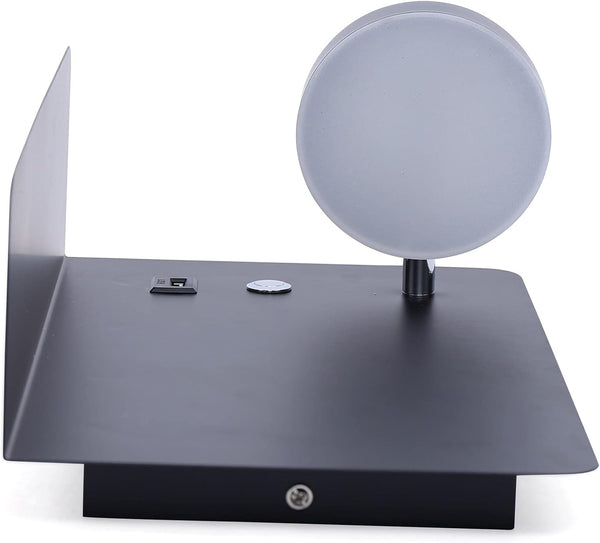 POAdwhmnr Modern Wall Sconce, 1-Light Wall Light Fixture for Living Room, Hallway, Bedroom