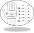 EnSure Low Derma Gray Black Powder Free Nitrile Exam Gloves, Extended Cuff, 100, X-Large