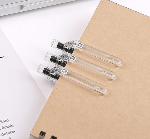 Retractable Gel Ink Pens, Quick-drying Ink 0.5mm, Japanese Style for Office School Supplies, 12-Pack (Black Ink)