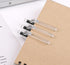 Retractable Gel Ink Pens, Quick-drying Ink 0.5mm, Japanese Style for Office School Supplies, 12-Pack (Black Ink)