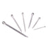 100pcs 304 Stainless Steel Cotter Pin Clip Key Fastener Assortment Kit for Automotive Mechanics and Small Engine Repair