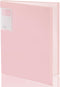 Pink Pastel Binder with Clear Plastic Sleeves, 30 Pockets, 60 Pages Display, 1 Pack for Documents, Recipe, Art