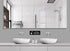 RTGGRD 3 8 Inch New Baby Changing Station Sign, X with English and Symbol, Grey for Men, Women, Unisex
